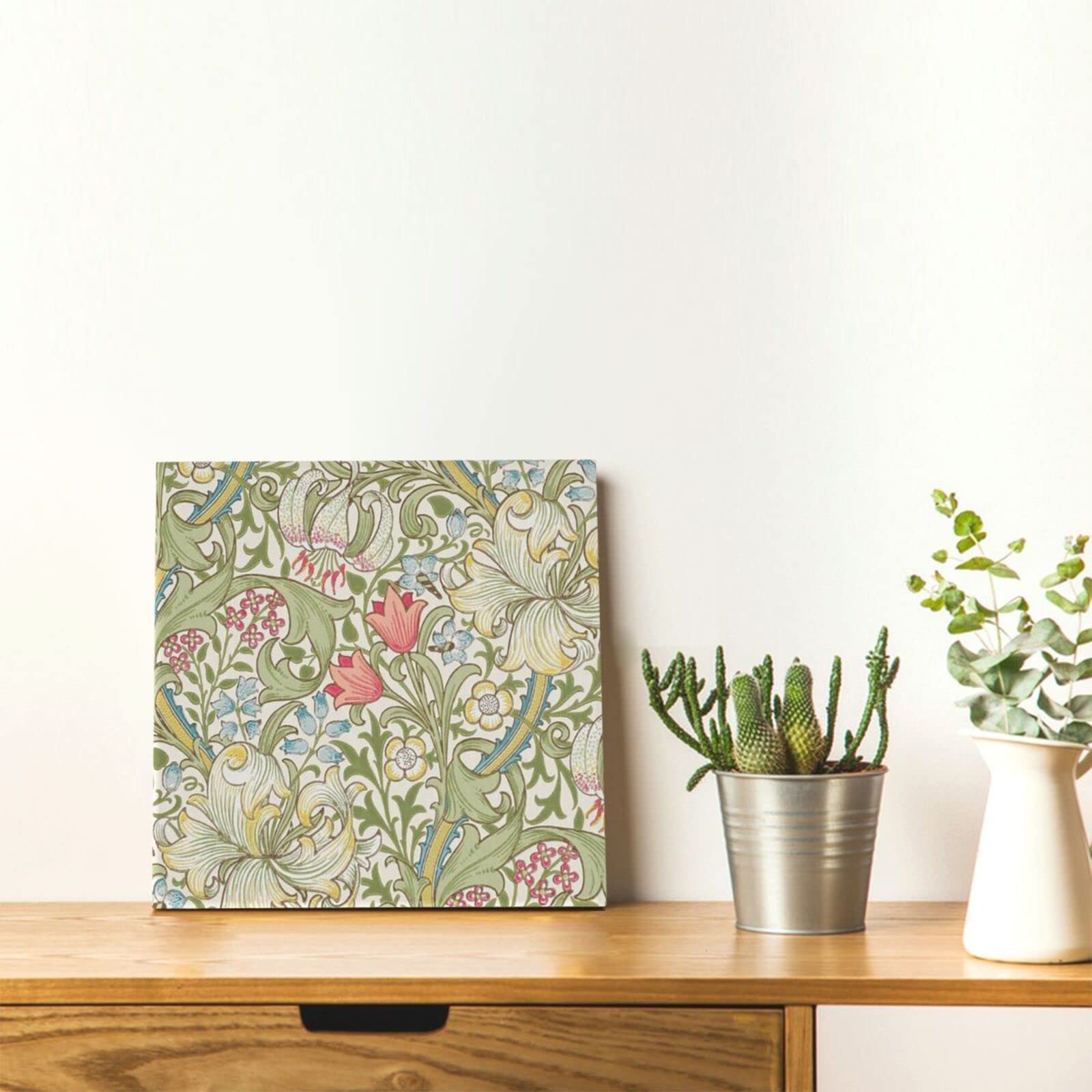 Amazon.co.jp: アートパネル 30*30cm William Morris ウィリアム