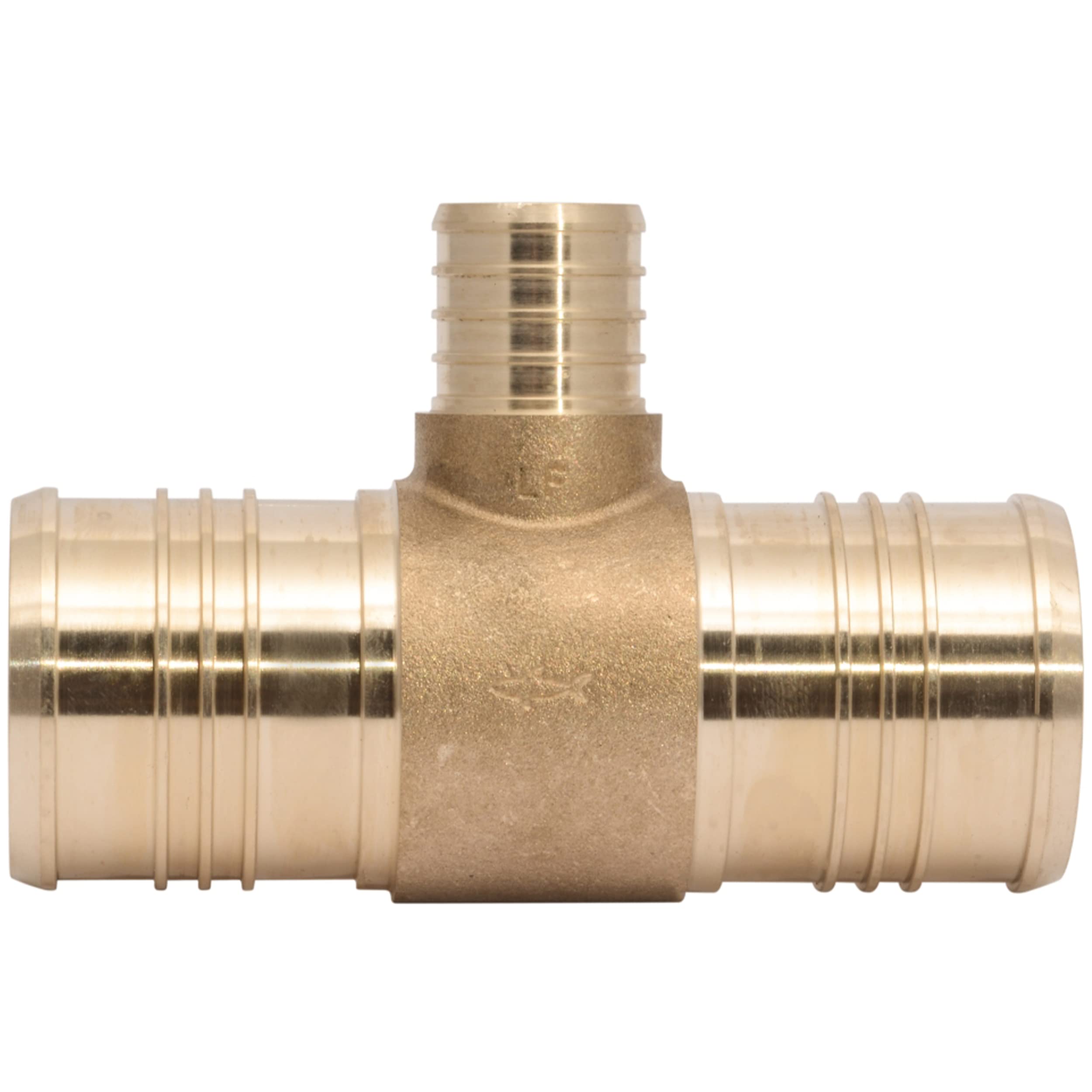 Photo 1 of SharkBite 2 x 2 x 1 Inch Brass Crimp Reducing Tee, PEX Pipe, PE-RT, UC08545428