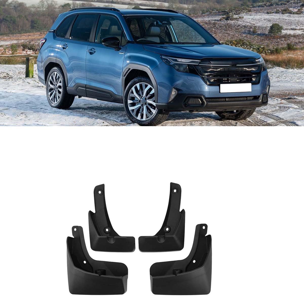 Garde-boue pour voiture Subaru Forester 2025 protection bavette aile auto