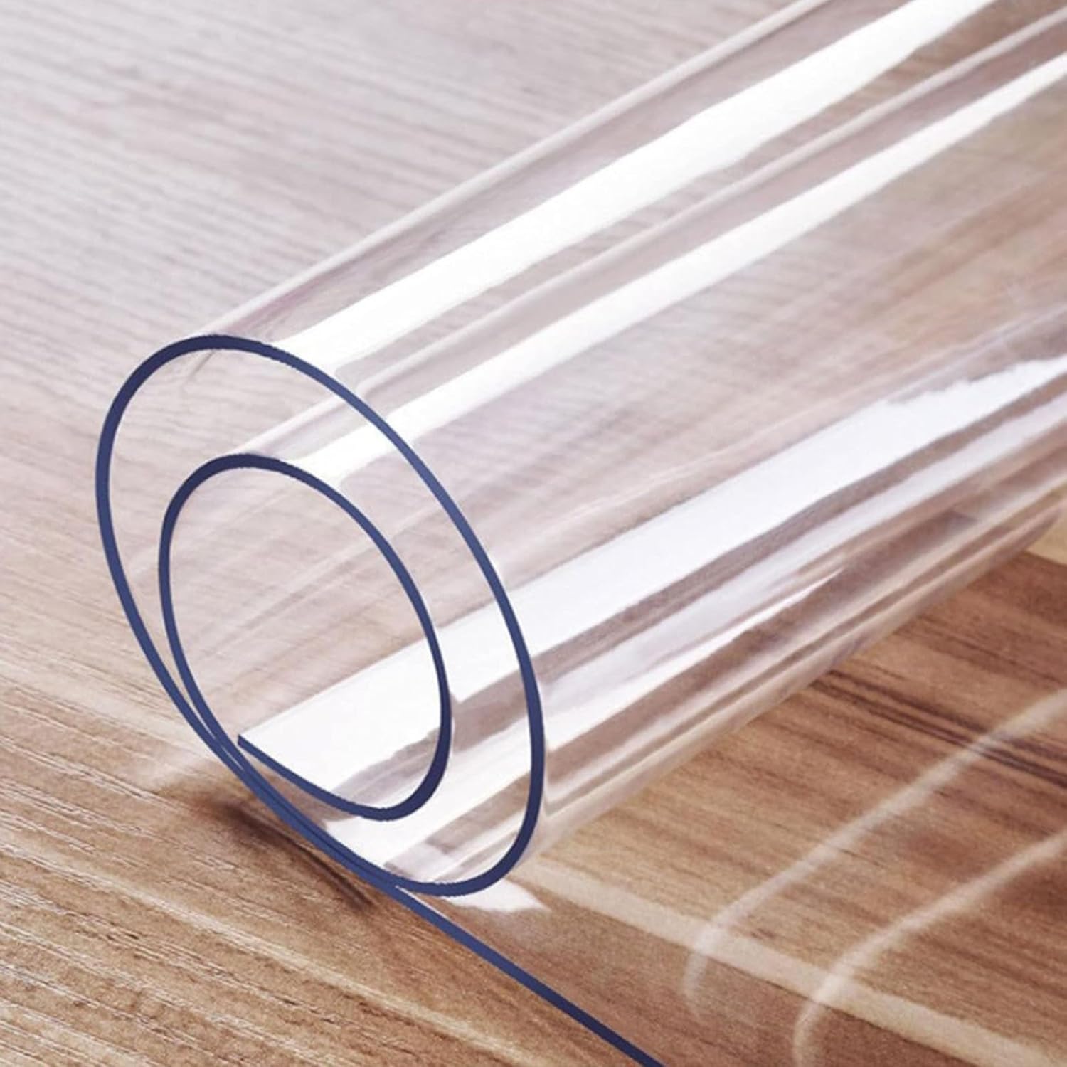 Clear Table Cover Protector Table Pad 1.5mm Thick Mat for Night Stand Heat Resistant，Anti-Scratch Any Surface Needed Protection 12 X 12 Inch 48 X 96 Inch 54 x 72 Inch (Size : 23 x 39 Inch)