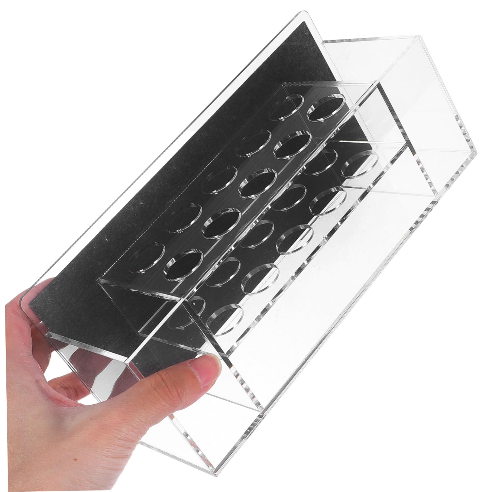 Magnetico in Acrilico Organizer da Parete per Cancellabili e Gessetti Supporto per Ufficio e Scuola