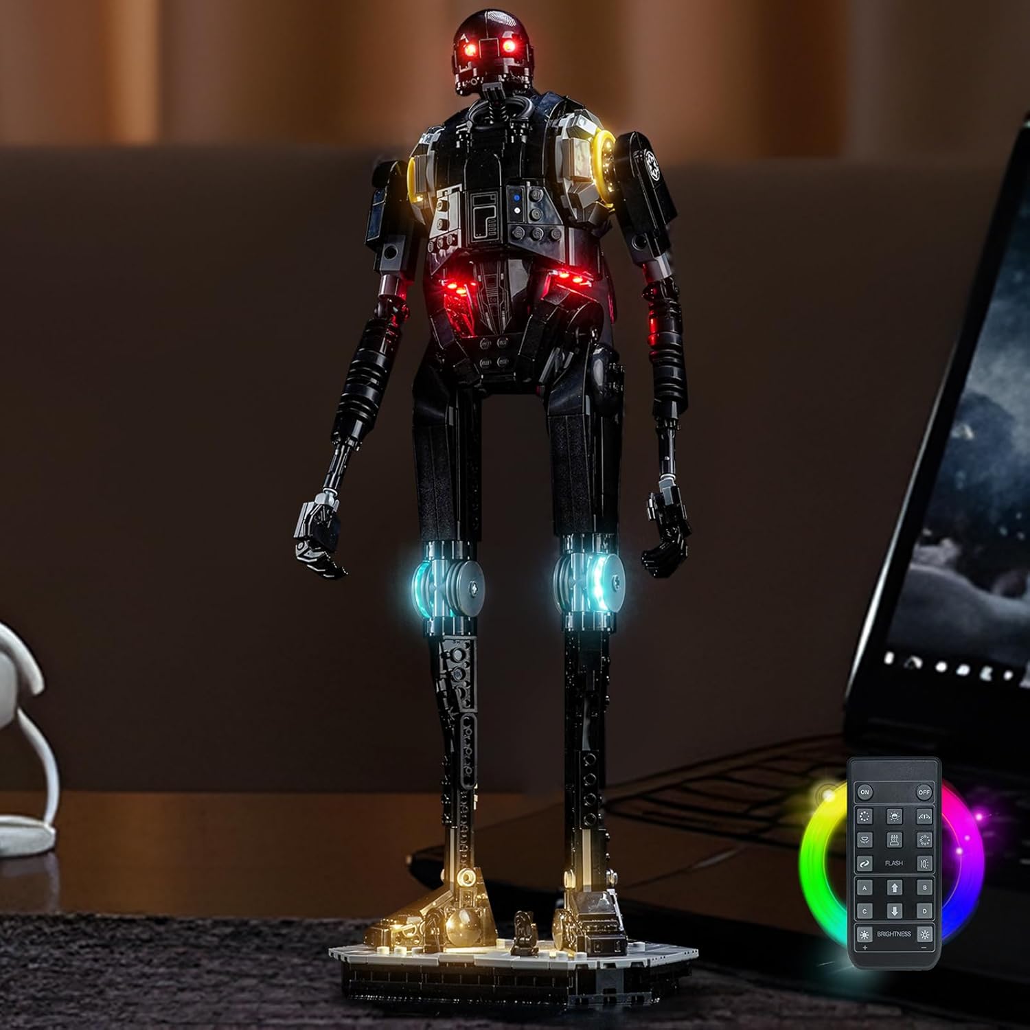 LED Lighting Compatible with Lego 75434 K-2SO Security Droid,Light Kit Compatible with Lego K-2SO 75434,Model NOT Included - JUST Lights