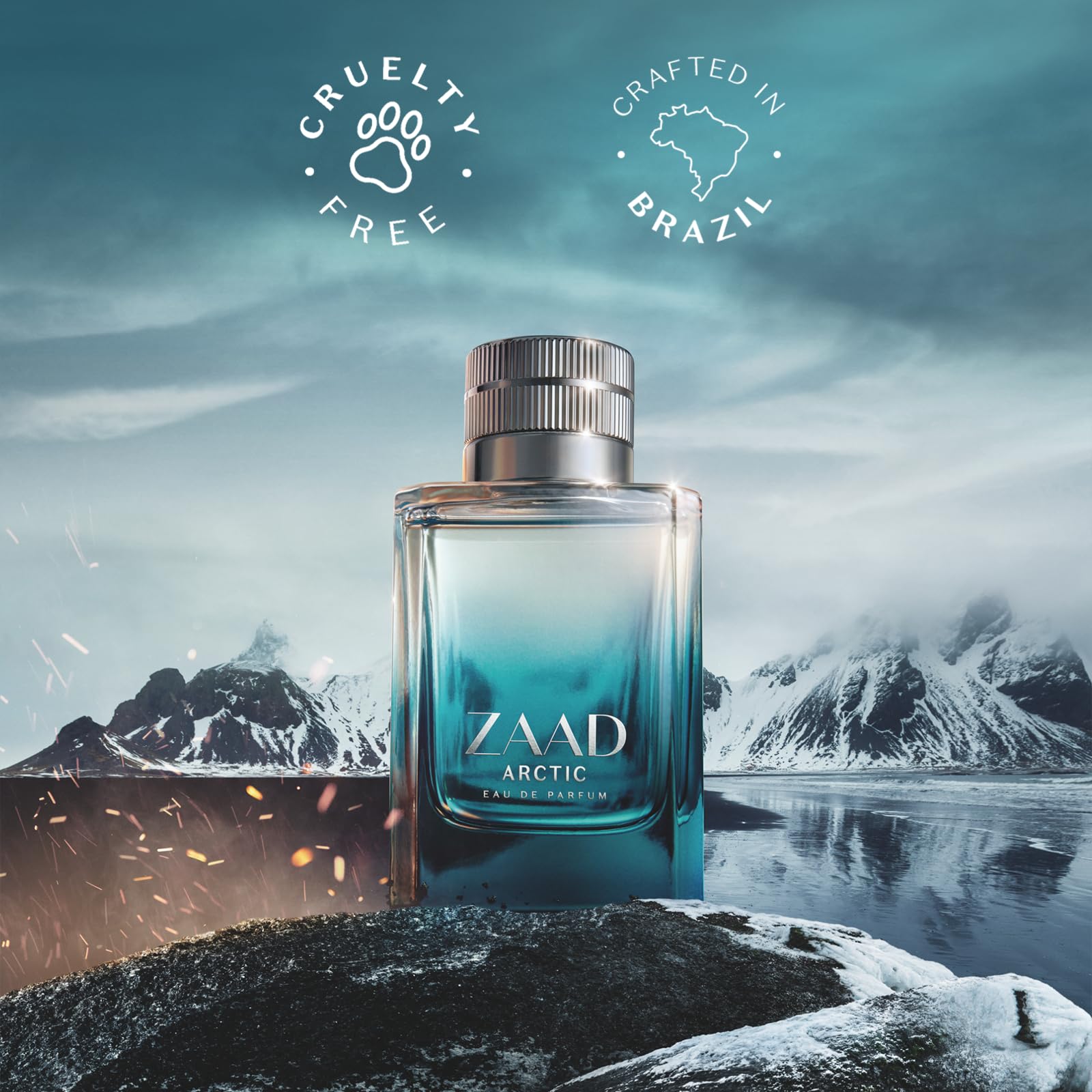 Amazon.com : O BOTICARIO Zaad Arctic Eau de Parfum for Men