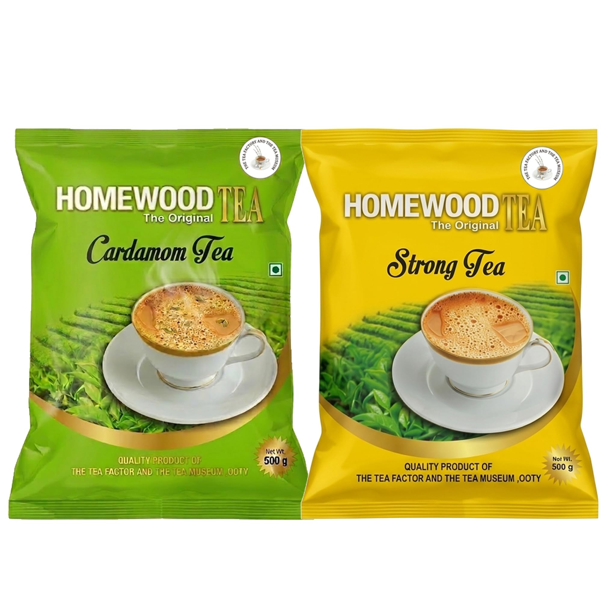 OOTY Homewood Premium Tea Powder | Strong & Cardamom | Sourced from Nilgiris | 500g x 2 (Combo Pack)-image-49