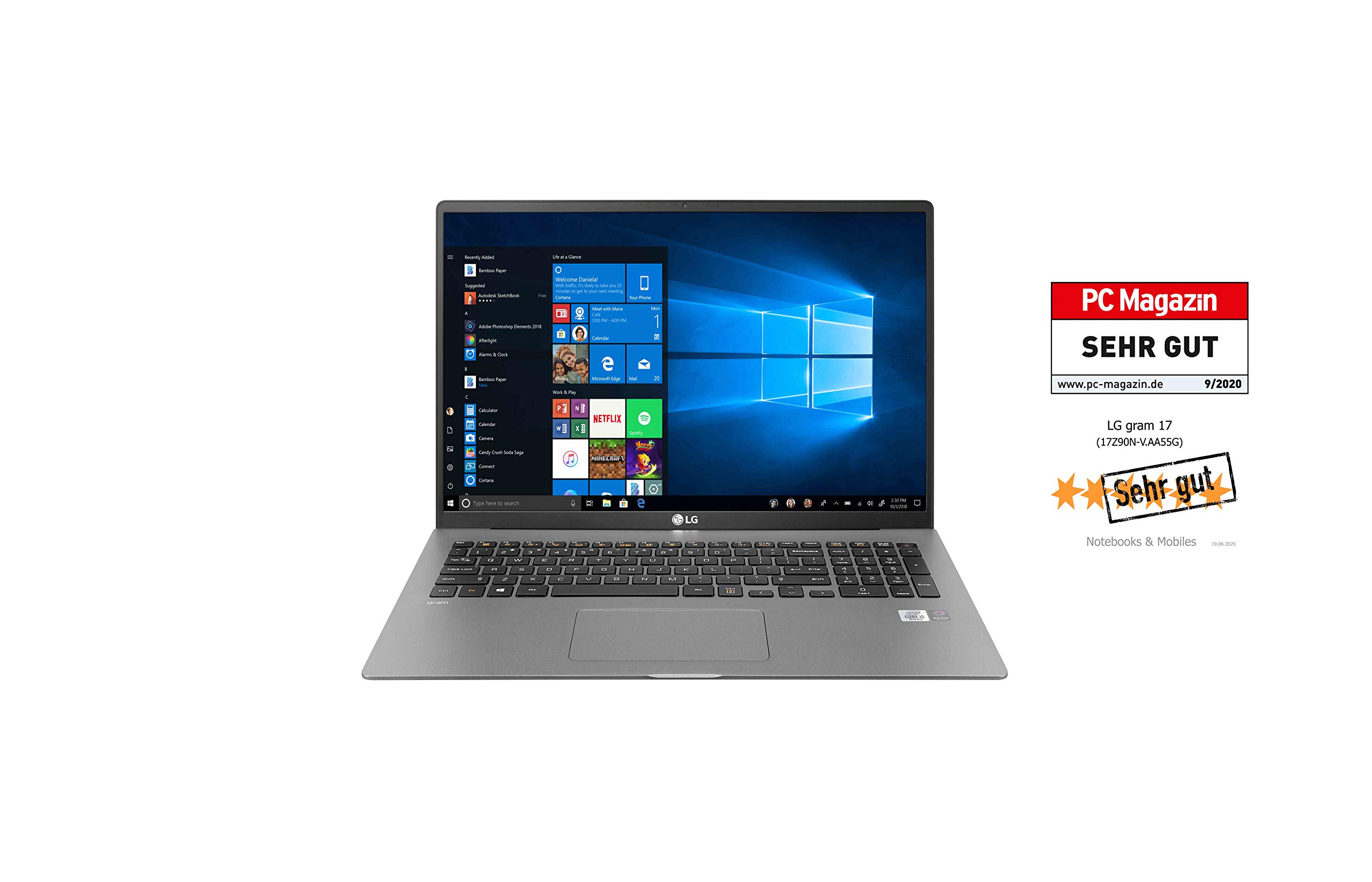 LG gram 17Z90N-V.AA55G - 43.18 cm (17