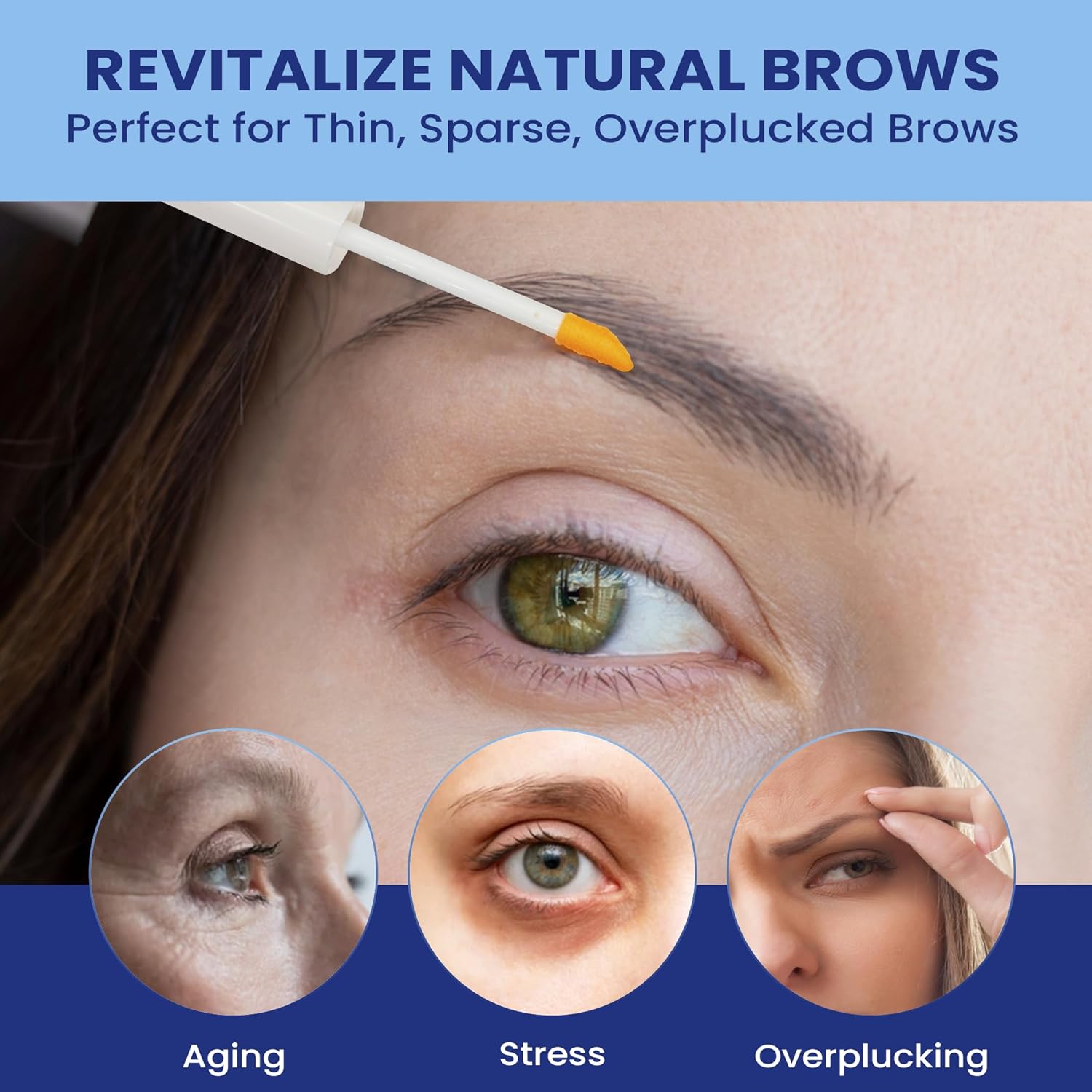 Eyebrow Growth Serum for Thicker, Fuller Brows – Peptide & Botanical Extract Complex with Ginger and Polygonum – 5ml - Image 4