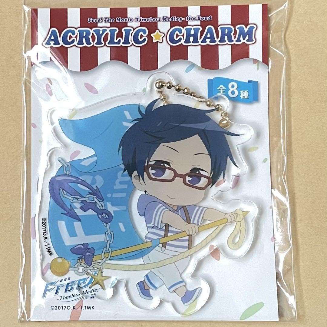 Amazon.co.jp: 劇場版 Free! アクリルキーホルダー アクキー 竜ヶ崎怜