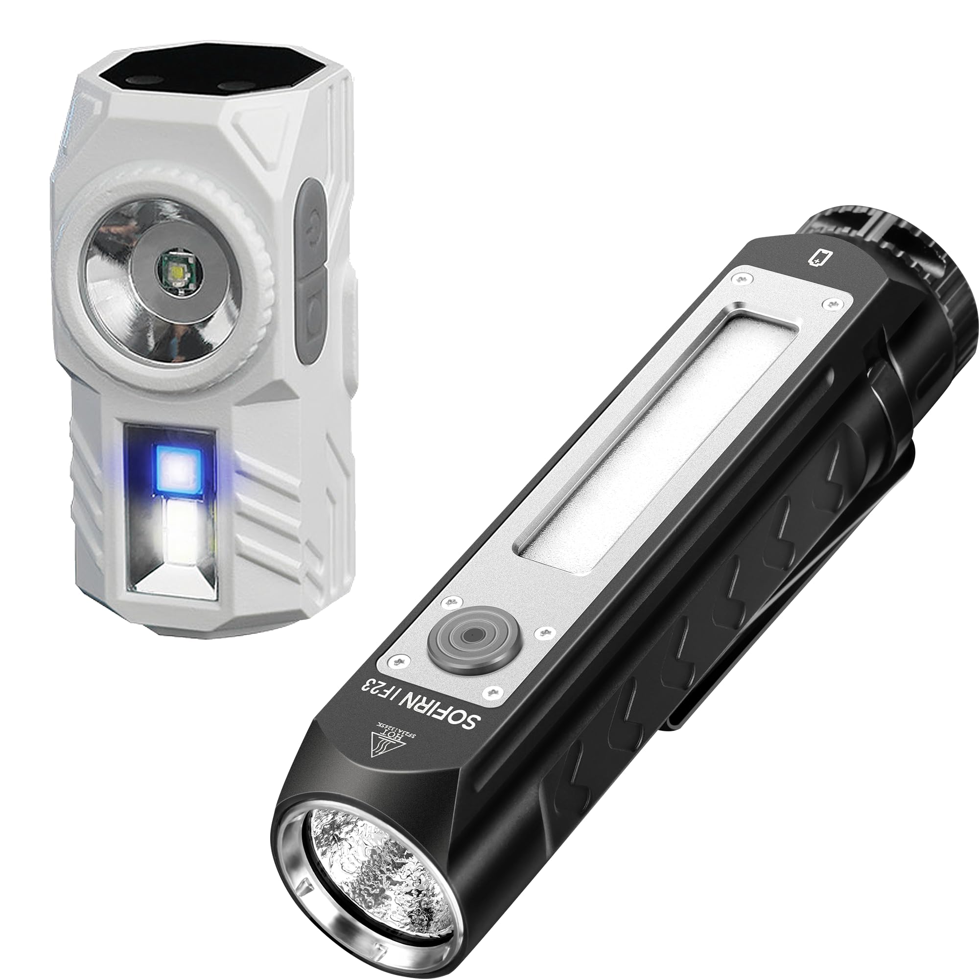 CSTEBOKE Sofirn IF23 and Small Headlamp Flashlight