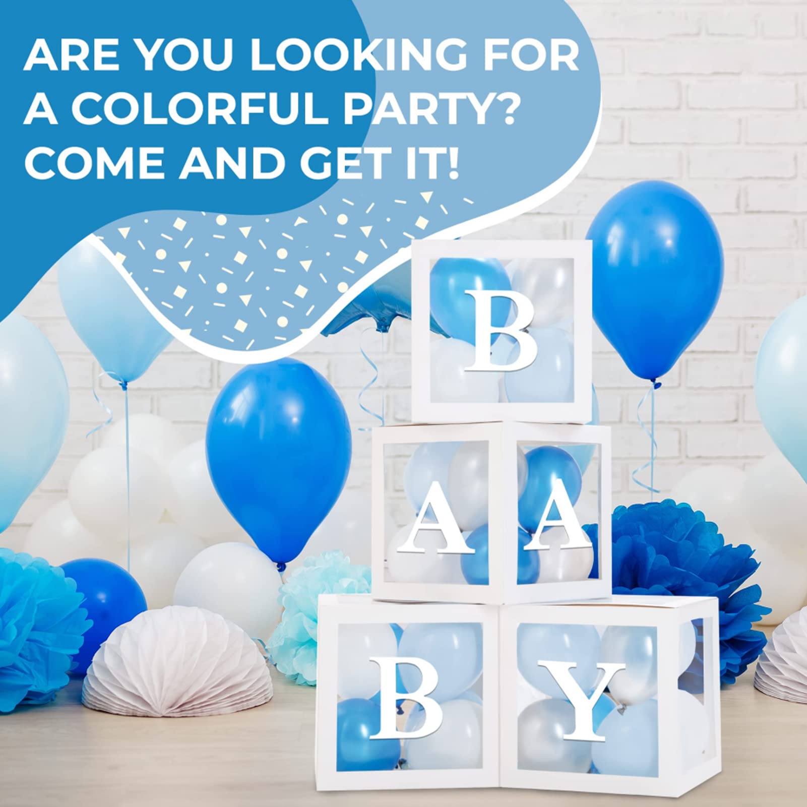 12 Geschenktüten Für Babyparty „Here Comes The Son“ – Blaue/gelbe Dekoration Für Jungengeburt