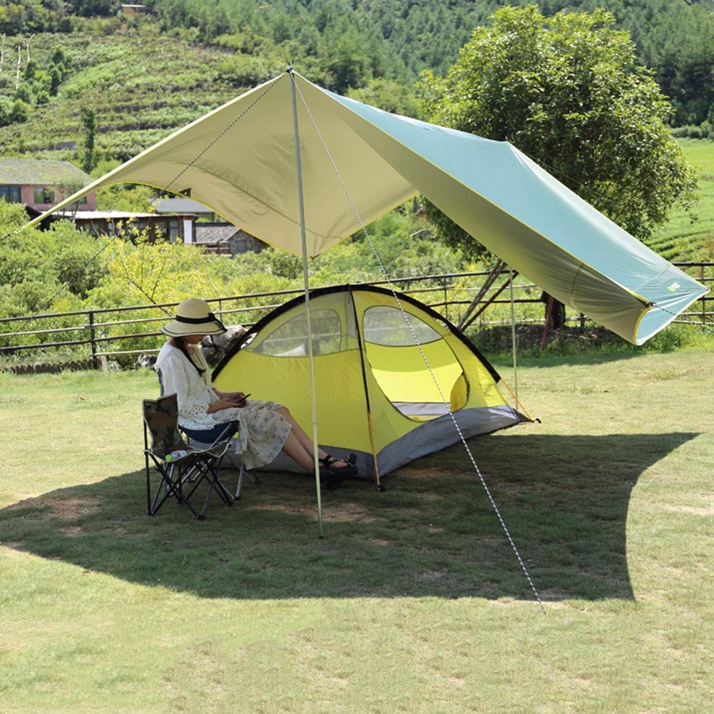 Plandeka Namiot plażowy Parasol plażowy Parasol plażowy Ochrona UV Tkanina Oxford Srebrny Łatwy do przenoszenia Nadaje się na zewnątrz Kemping Wędkarstwo Piknik 2 kolory