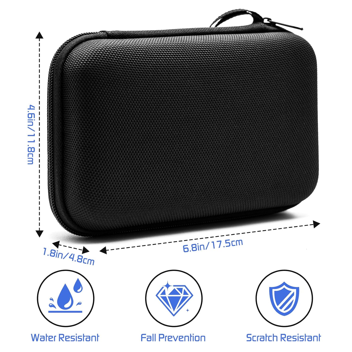 DPVPER Carrying Case for Gameboy Advance SP, Accessories for GBA SP, Hard Storage Portable Bag for GBA SP - Holds 8 Games - Image 4