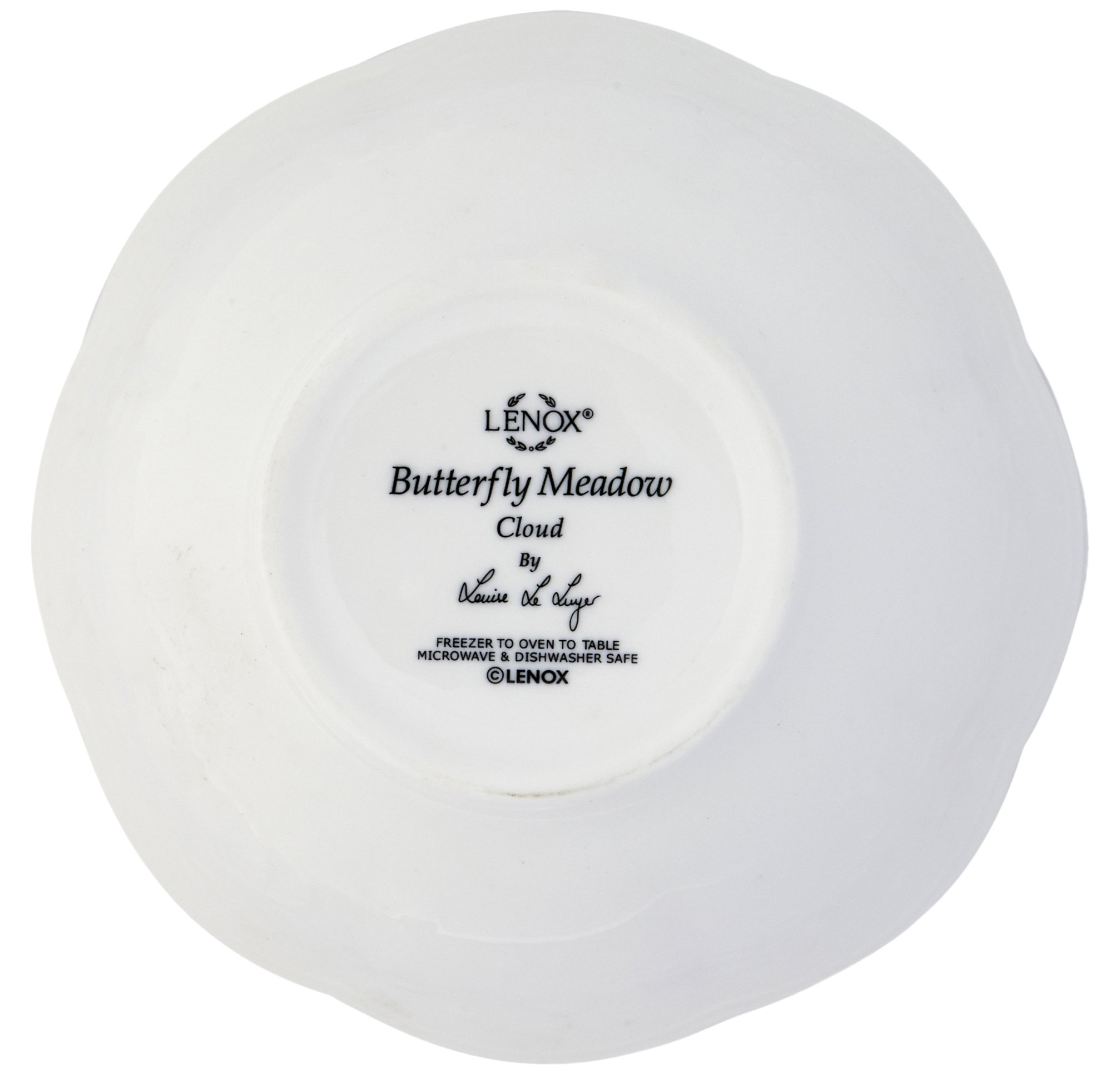 〈新品〉Lenox Butterfly Meadow Cloud プレート Amazon.com | Lenox Butterfly Meadow Cloud Bowl: Dinner Plates