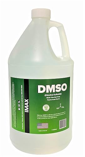 DMSO líquido de ultra alta pureza de 1 galón, 99.995 % + dimetilsulfóxido - Fabricado en Estados Unidos