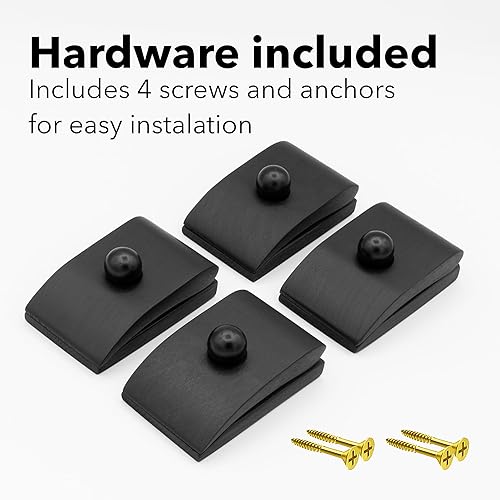 Miniatura 2 de 4 ganchos grandes para tapiz, perchas de madera para exhibición en la pared, colgador de alfombra para colgar en la pared, soporte de abrazaderas de