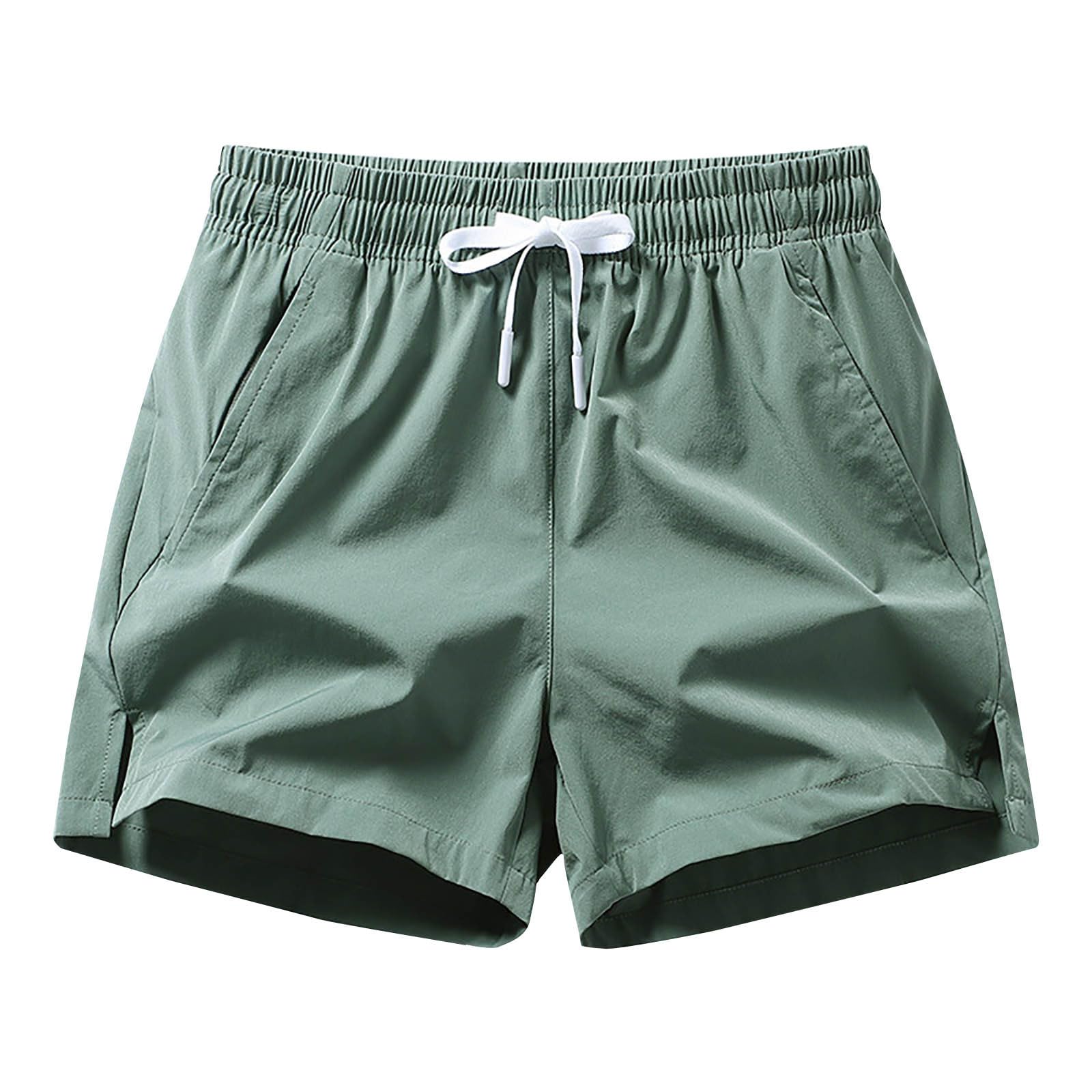 Mens Gym Shorts 5 Quick Dry Workout Running Sports Shorts with Pockets Elastic Waist Drawstring Athletic Shorts