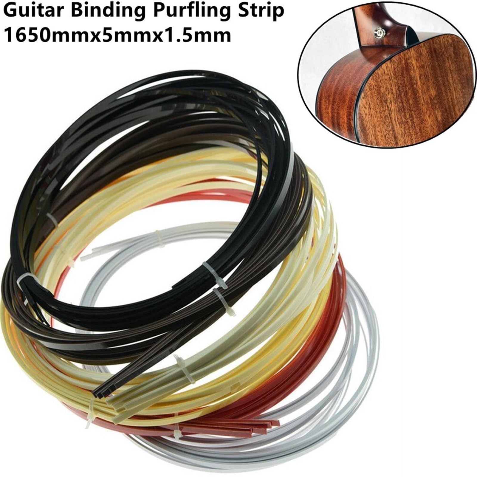 25 Strisce Per Legatura Chitarra In Acero Massello – Ideali Per Liuteria E Restauro – 740x17x4mm