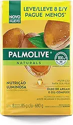 Sabonete em Barra Palmolive Naturals Nutrição Luminosa Óleo de Argan e Oil-Complex 85g