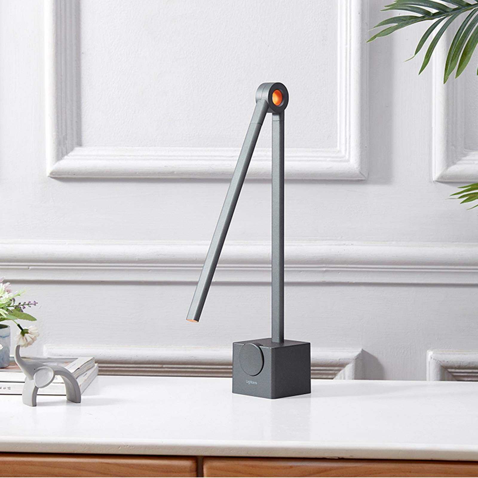 Lampa stołowa do czytania Kreatywna lampa biurkowa LED 10W Ściemniana lampa biurkowa, przełącznik przycisków, minimalistyczna składana lampa do czytania, studiowania, pracy lampka biurkowa