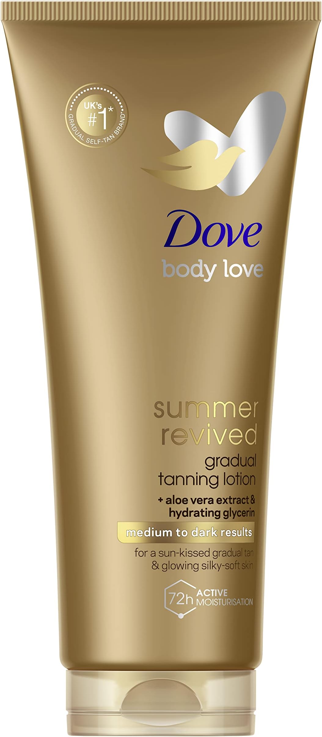 Summer Revived Medium to Dark Gradual Tanning Lotion For a Sun-Kissed Glow Self Tan Body Lotion Tanning Lotion For All Skin Types 6 x 200 ml
