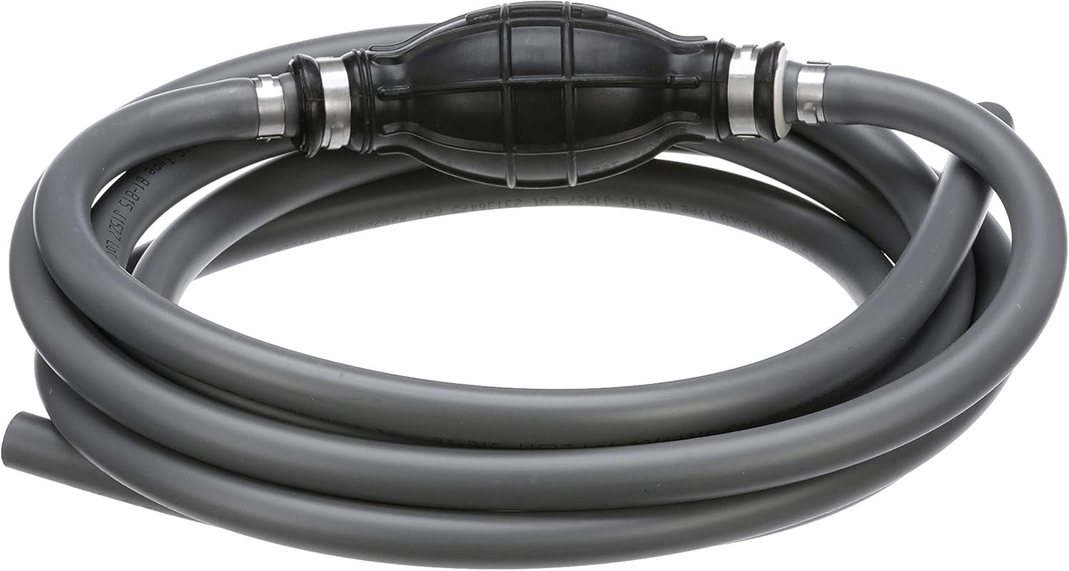 Attwood 93812ULP7 Universal Fuel Line Kit, 12 Feet Long, 3/