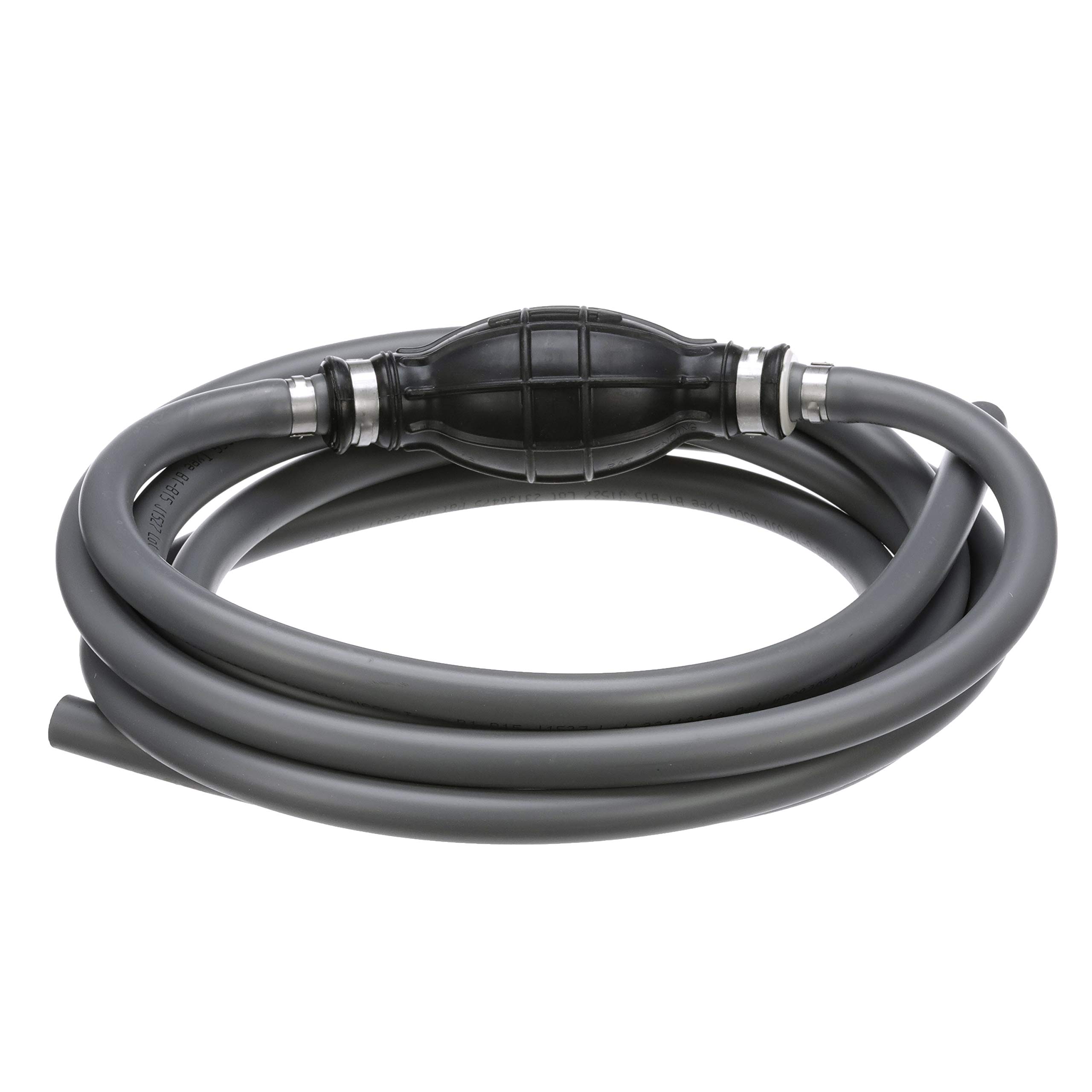 Attwood Universal Marine Fuel Line Kit, EPA Compliant, 12 Feet Long, 3/8-Inch Diameter Hose, includes Primer Bulb. (Fittings Not Included), 93812ULP7