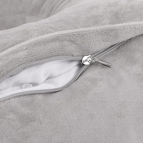 Miniatura 3 de Operitacx Almohada de espuma viscoelástica suave con forma de dona, almohada para dormir, almohada de viaje, accesorios para viajes