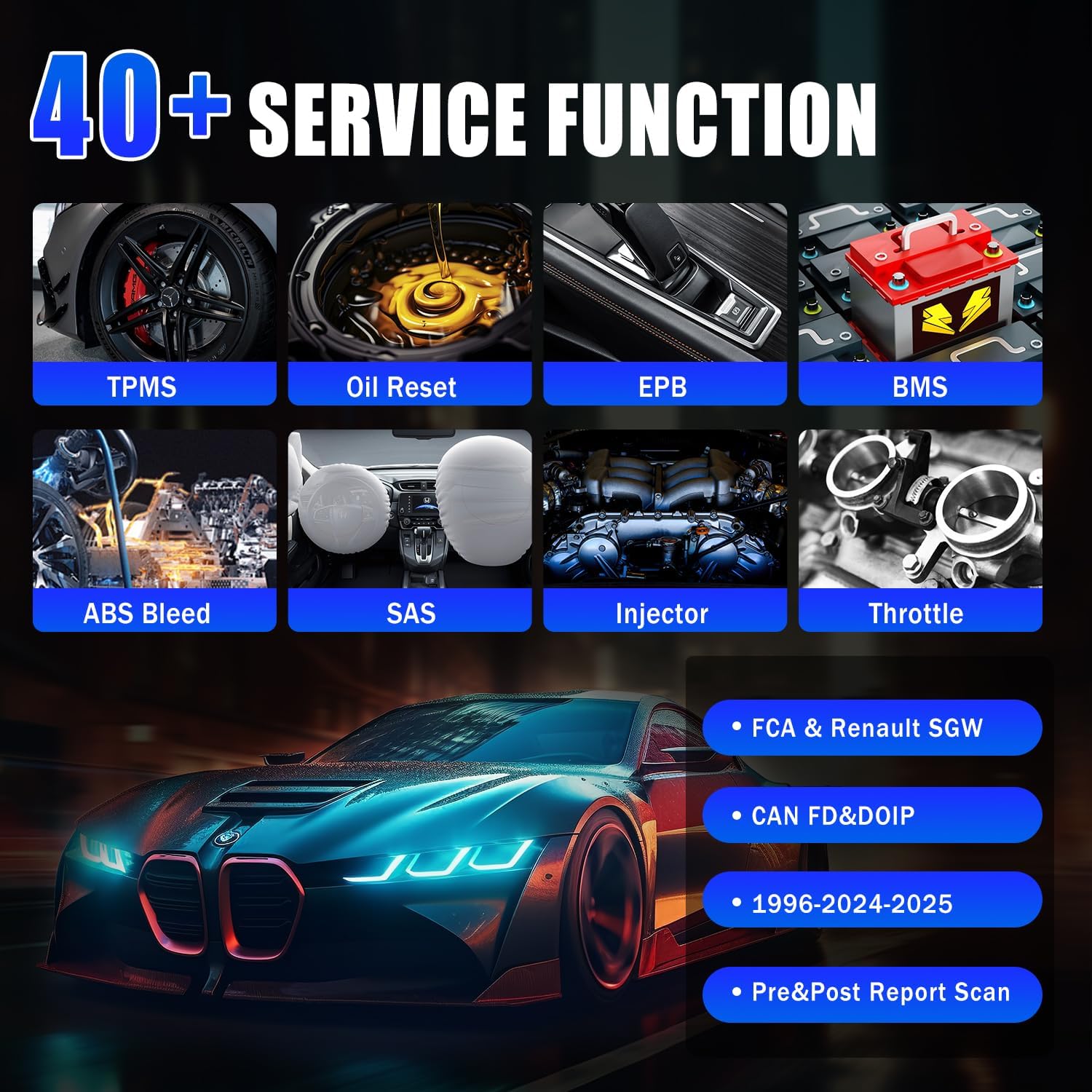 Autel MaxiTPMS TS900 TPMS Tool Programming Same as MX900TS Upgrade of MS906TS TS608 MK808 MK808S Programming Relearn Reset Full TPMS Functions DoIP&CAN FD