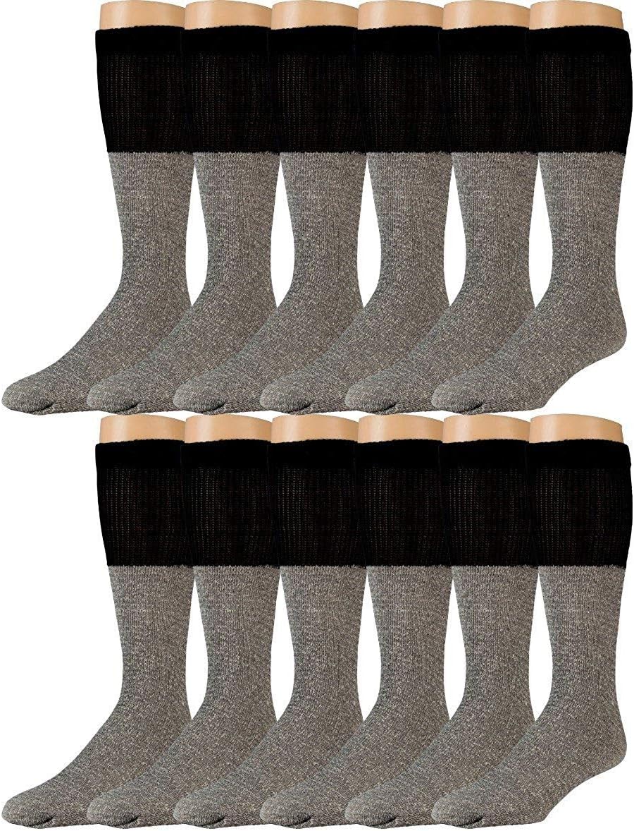 12 Pairs Gray / Black Top