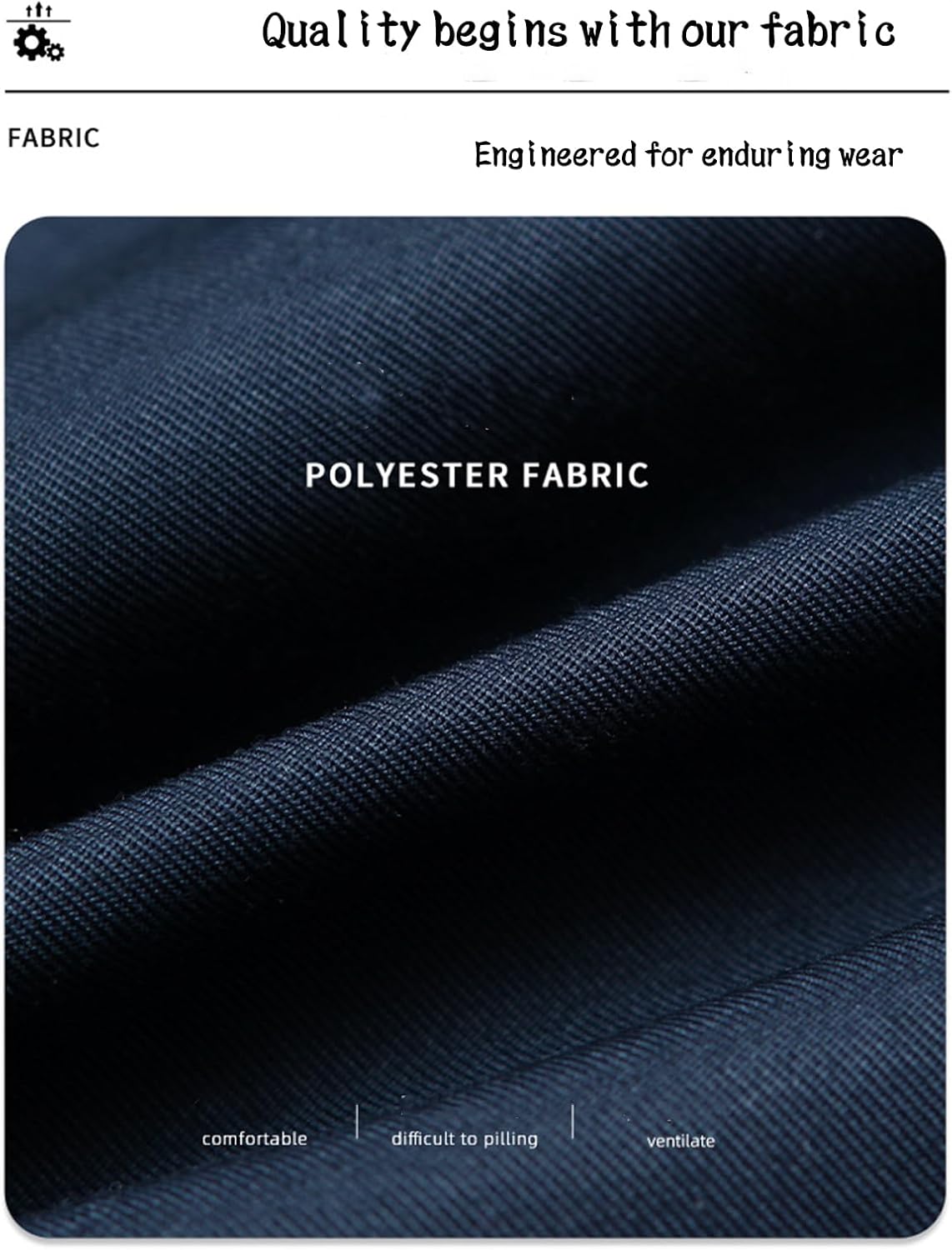 Custom Logo Men's Work Jacket Hi Vis Quilted Winter Utility Coat with Reflective Strips Heavy Duty for Warehouse Construction - Image 6