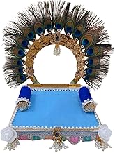 Sofa for Laddu Gopal Ji Size 2,3,4,5 Number | Laddu Gopal Bethak|Sofa for Gopal Ji | Round Singhasan Kanha Ji with Extra 1 Pillows | | Bal Gopal Asan(Model-727)