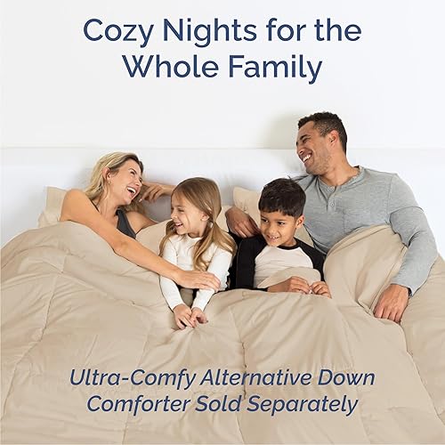 Vista 789 de Juego de sábanas Split King de 7 piezas, sábanas transpirables y refrescantes, sábanas de hotel, bolsillos profundos, ajuste fácil, suaves y sin