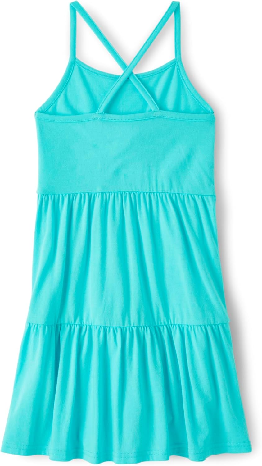 The Children's Place Girls Sleeveless Strappy Back Summer DressesCasual Dress - Image 3