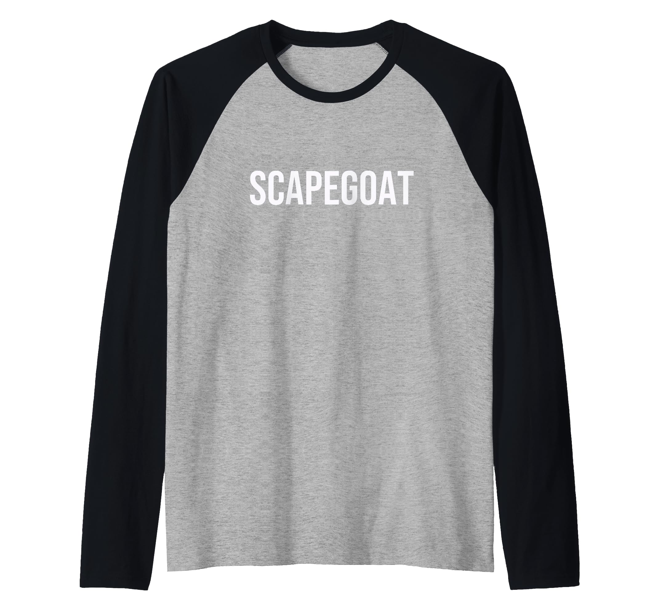 Scapegoat Raglan Baseball Tee
