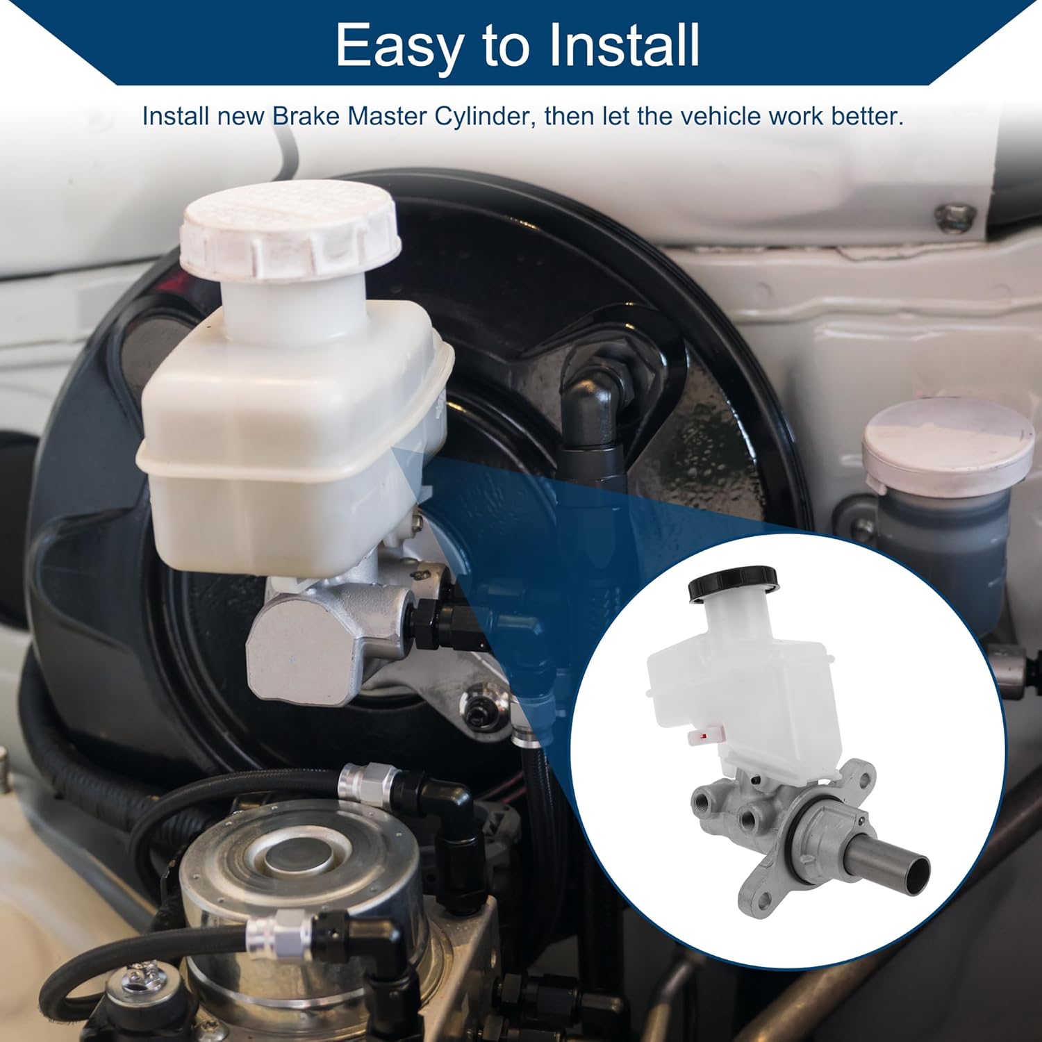 No.5110065J10/M630729 Brake Master Cylinder with Reservoir for Suzuki Grand Vitara 2005-2009 2011-2020 Hydraulic Master Cylinder