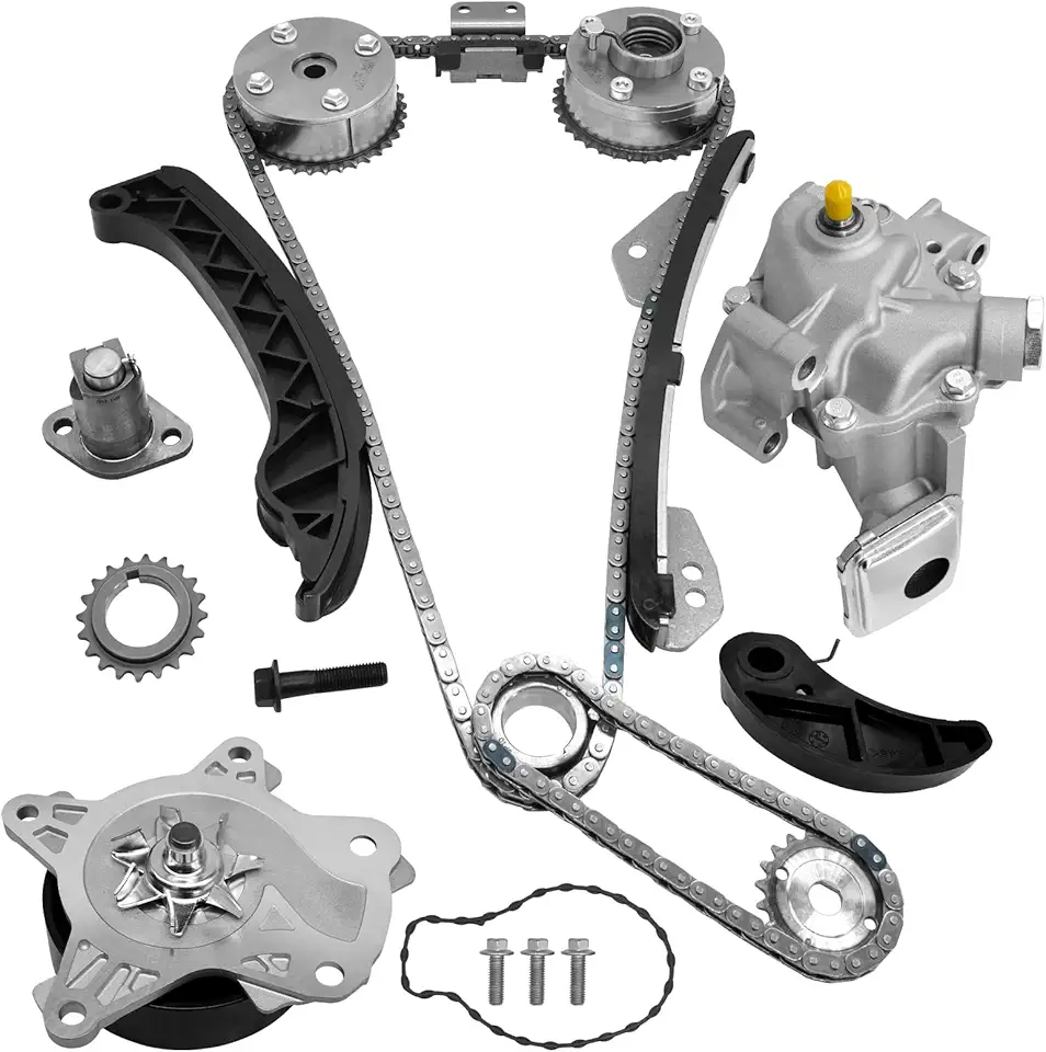 13070-0T010 Kit de corrente de distribuição VVT bomba de água bomba de óleo para Toyota Corolla 1.8L 2009-2015, Matrix 1.8 2009-2013, Scion Xd 1.8L 2012-2014, para Pontiac Vibe 1.8 2009 2010