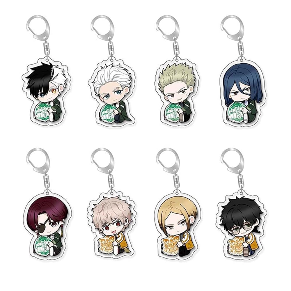WIND BREAKER アクキー Amazon.com: GO2COSY Set of 8 Anime Wind Breaker Acrylic