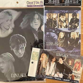LUNA SEA サイン本　グッズセット　ロサンゼルス　3D ルナシー Amazon.co.jp: LUNA SEA Goods Set : Toys & Games