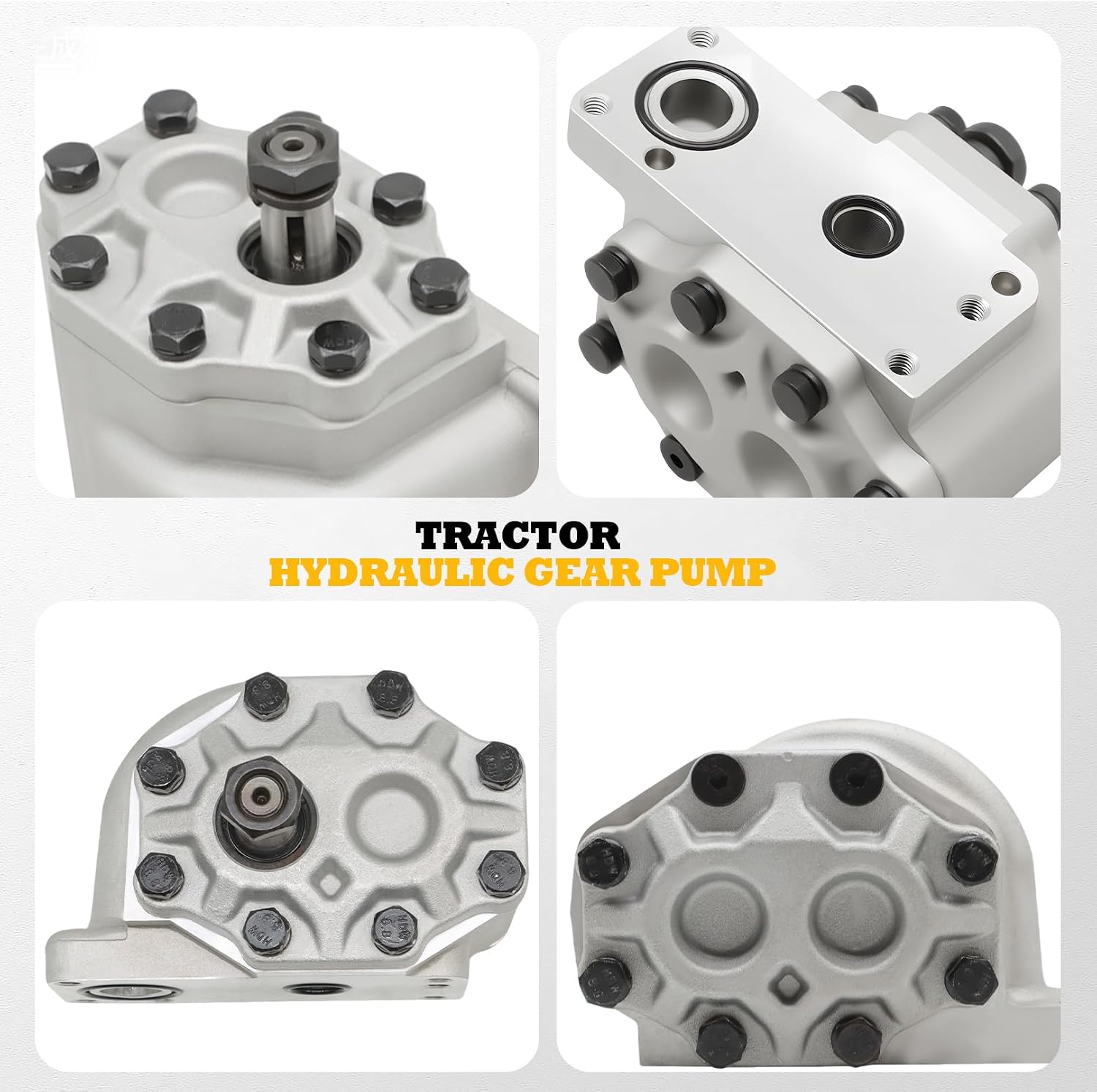 84573150 84332710 Hydraulic Gear Pump Compatible with Tractors C50 C60 C70 C80 C90 C100 international 100 385 454 464 484 485 574 584 585 674 684 784 885 2400A 2500A 3400A