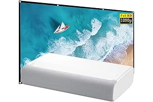 Samsung Premiere 4K Smart Triple Laser Projector with 120-Inch Minolta Screen