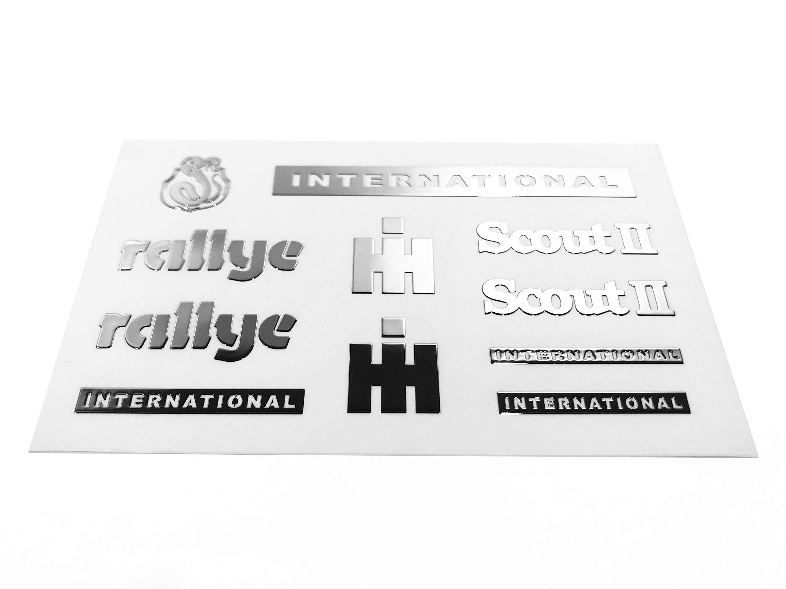 Club 5 1/10 Scale Metal Emblem for Redcat GEN8 Body