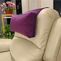 Vista 24 de Almohada para Reposacabezas con Relleno de Algodón Perlado - Cojín Antideslizante para Reposacabezas para Sillones Reclinables, Sofás y Sofás de Dos