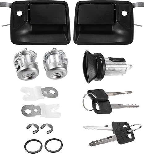 N.º 7C3Z1521990A/7C3Z2522405AA/7C3Z2522405AA / Manija exterior/puerta con interruptor de encendido de cilindro de bloqueo para Ford F150 97-03 para