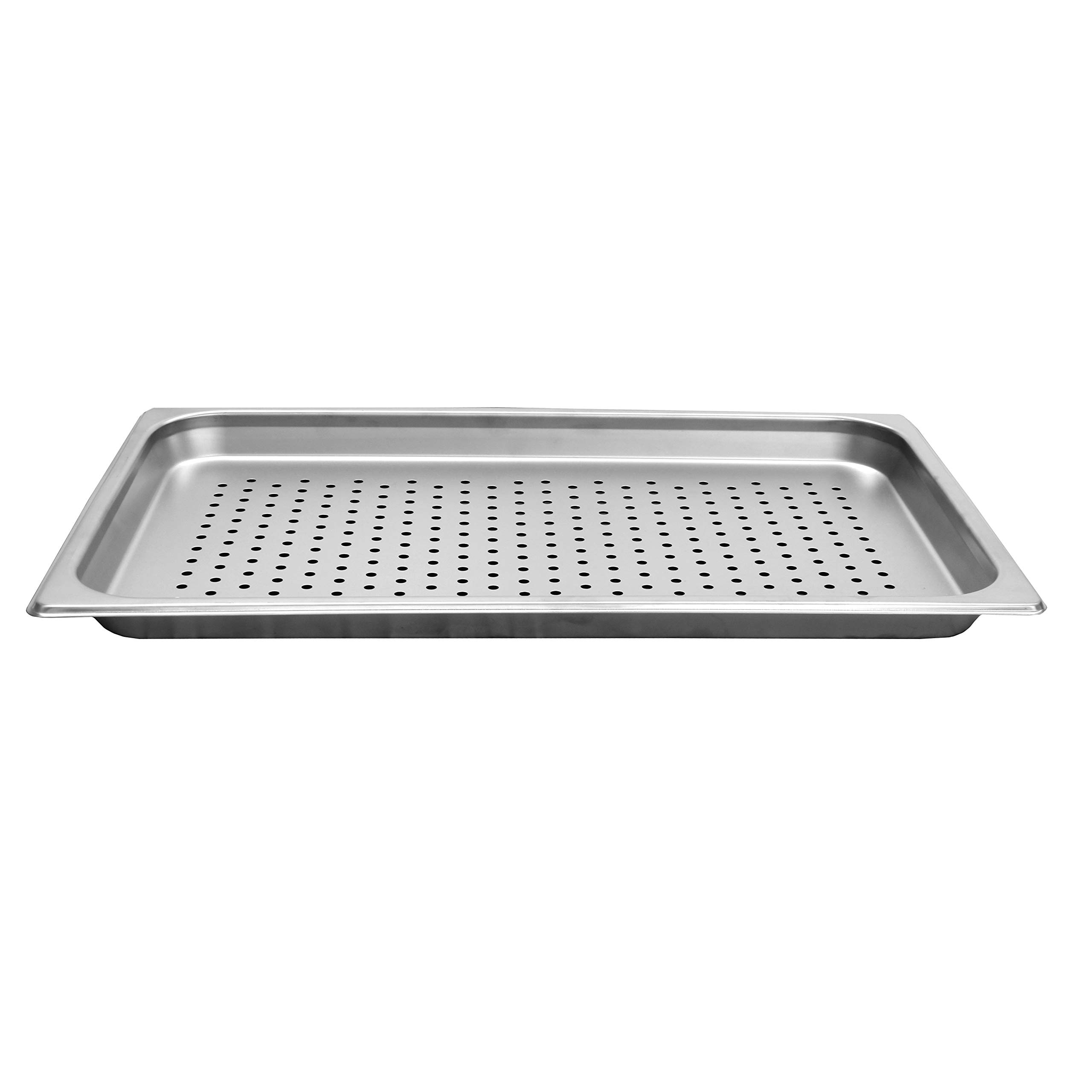 FSE Steam Table Pan Set, Full Size, Perforated, 1-1/4