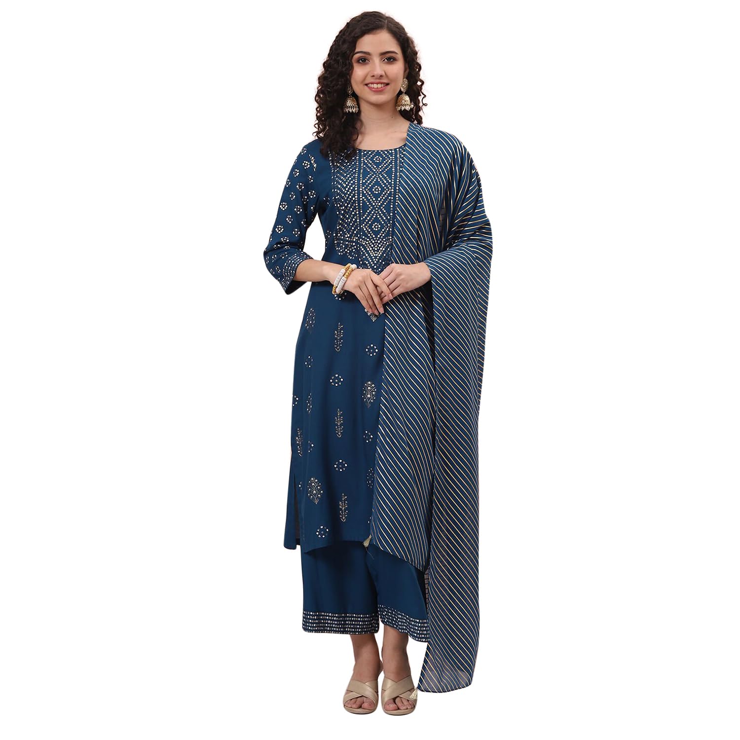 Rayon Women Viscose Printed Suit Set