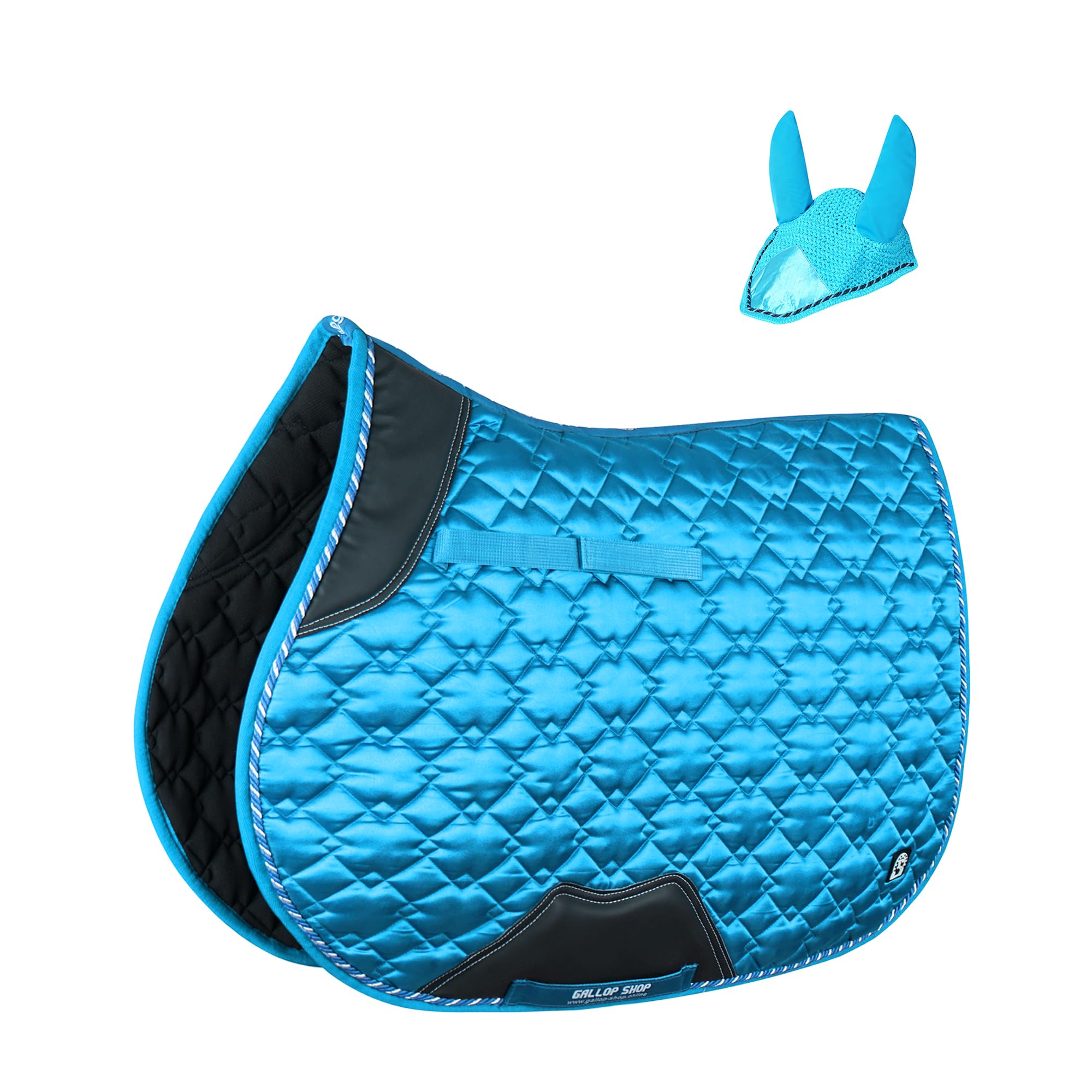 General Saddle Pad Diamond Cut / Horse Pad / Horse Saddle Pad (Aqua, Full)