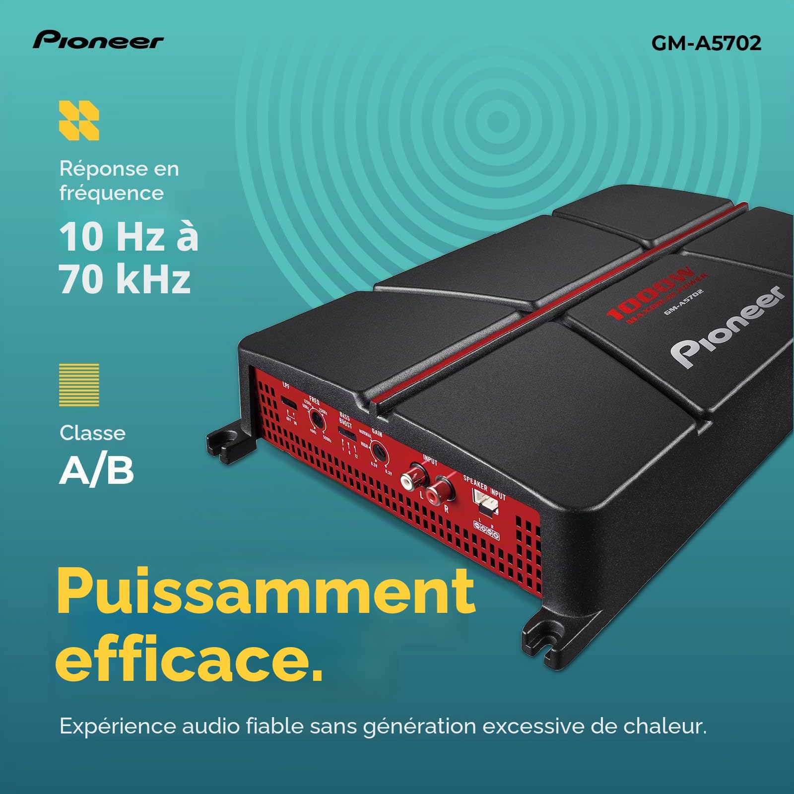 Pioneer(R) 2CH 57 Series AB AMP