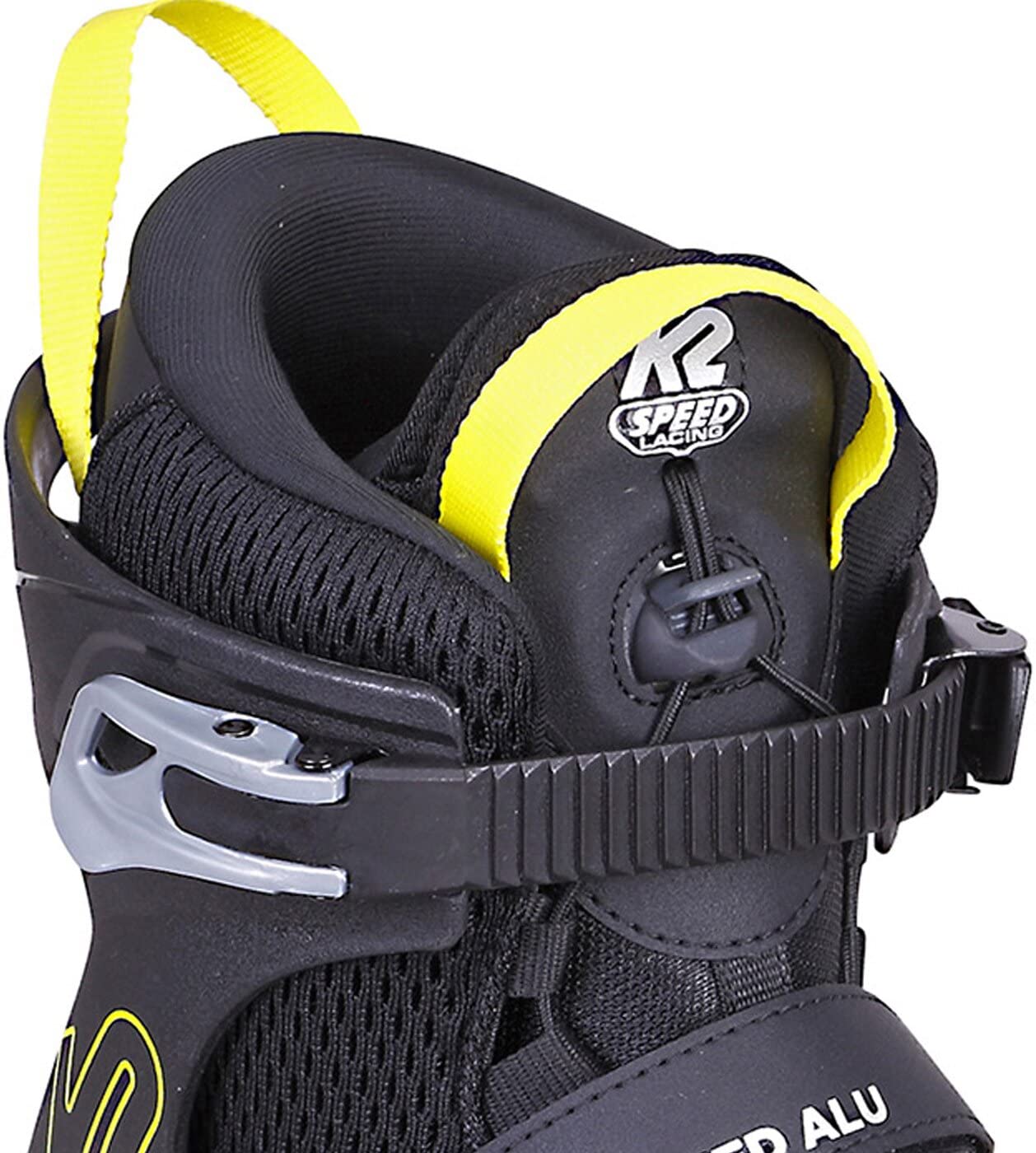K2 F.I.T. 84 Speed Alu Inline Skate Black/Yellow
