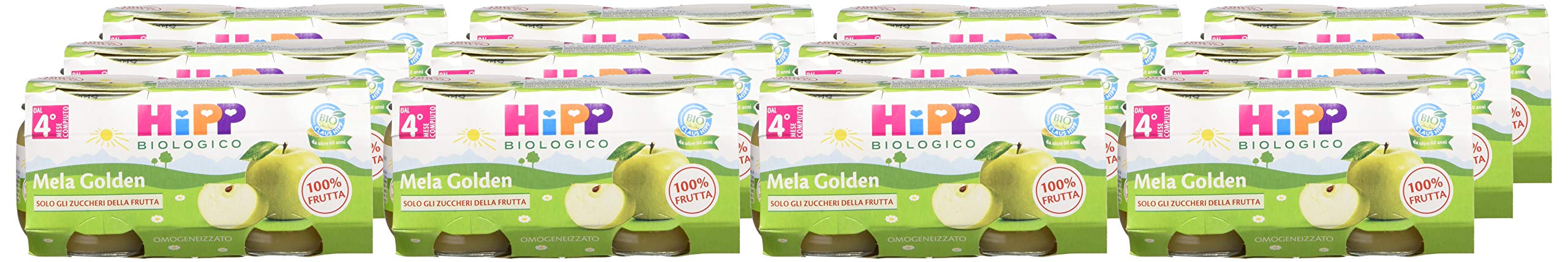 Hipp Omo Mela Golden - Confezione 2 x 80 g - 3