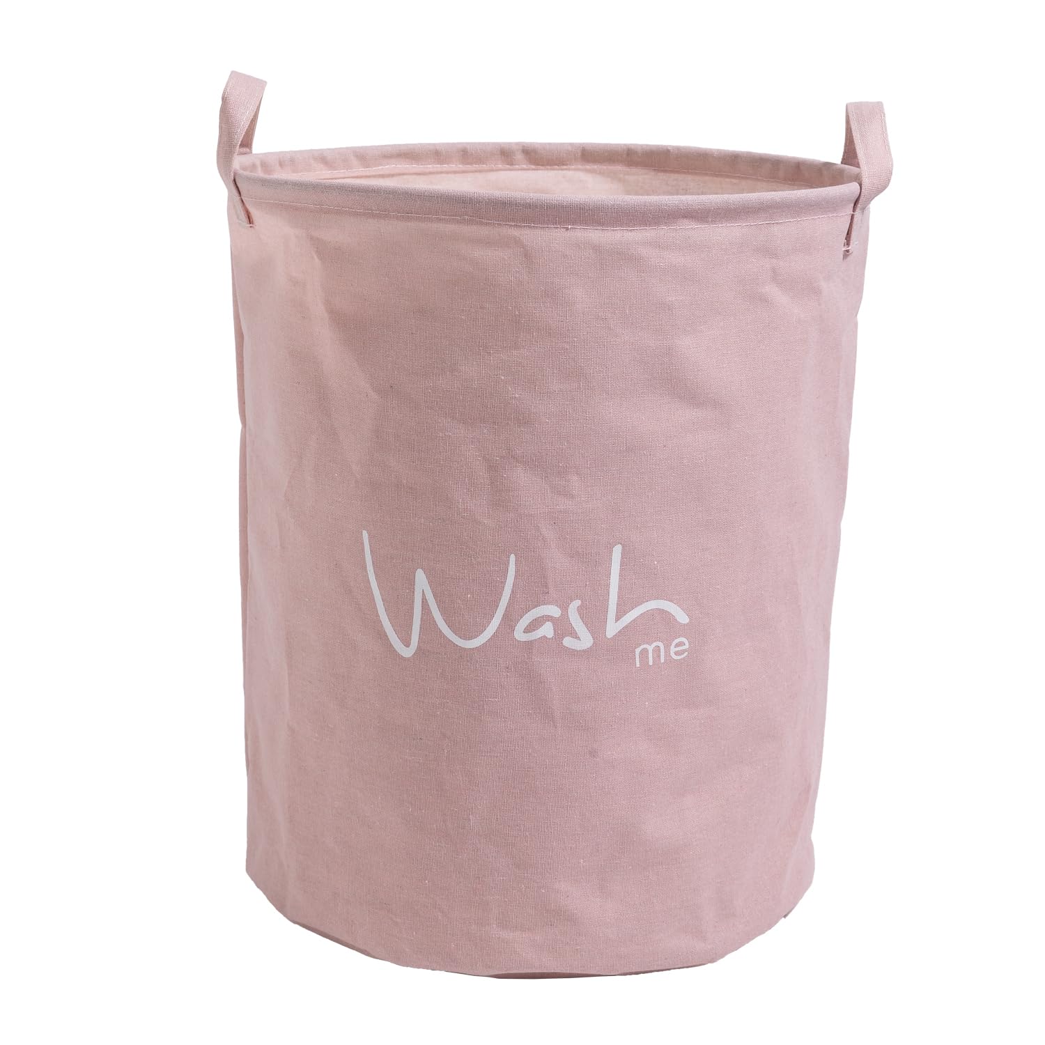 HOKIPO® Folding Laundry Basket for Clothes, Round Collapsible Storage Basket - Large 46 Ltr, Pink (AR688) (B01L3XIGPS) Amazon Price History, Amazon Price Tracker