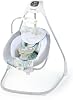 Ingenuity SimpleComfort Lightweight Compact 6-Speed Multi-Direction Baby Swing, Vibrations & Nature Sounds, 0-9 Months 6-20 lbs (Everston)